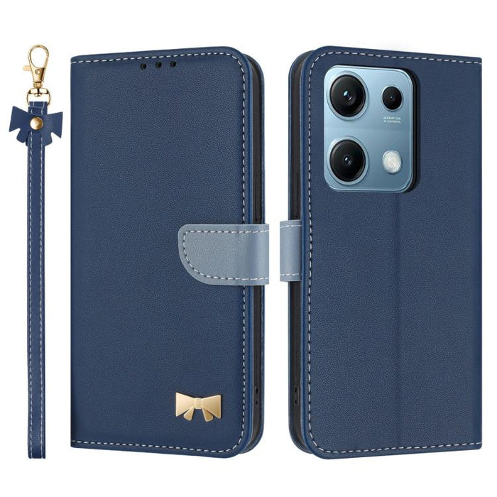 Funda de cuero con lazo metálico para teléfono con correa de mano, For Redmi 15a 5G Global, For Redmi Turbo 5 Max 5G / Poco X8 Pro Max 5G, For Redmi Turbo 5 5G / Poco X8 Pro 5G, For Redmi K90 Pro Max / Poco F8 Ultra                                     ...