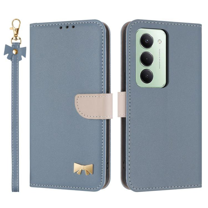 Funda de cuero con lazo metálico para teléfono con correa de mano, For Redmi 15a 5G Global, For Redmi Turbo 5 Max 5G / Poco X8 Pro Max 5G, For Redmi Turbo 5 5G / Poco X8 Pro 5G, For Redmi K90 Pro Max / Poco F8 Ultra                                     ...
