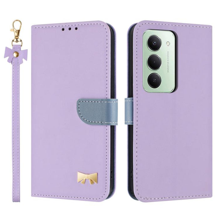 Funda de cuero con lazo metálico para teléfono con correa de mano, For Redmi 15a 5G Global, For Redmi Turbo 5 Max 5G / Poco X8 Pro Max 5G, For Redmi Turbo 5 5G / Poco X8 Pro 5G, For Redmi K90 Pro Max / Poco F8 Ultra                                     ...