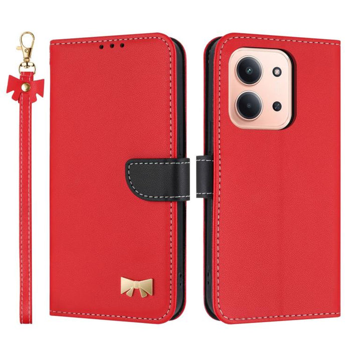 Funda de cuero con lazo metálico para teléfono con correa de mano, For Redmi 15a 5G Global, For Redmi Turbo 5 Max 5G / Poco X8 Pro Max 5G, For Redmi Turbo 5 5G / Poco X8 Pro 5G, For Redmi K90 Pro Max / Poco F8 Ultra                                     ...