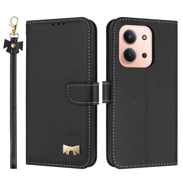 Funda de cuero con lazo metálico para teléfono con correa de mano, For Redmi 15a 5G Global, For Redmi Turbo 5 Max 5G / Poco X8 Pro Max 5G, For Redmi Turbo 5 5G / Poco X8 Pro 5G, For Redmi K90 Pro Max / Poco F8 Ultra                                     ...