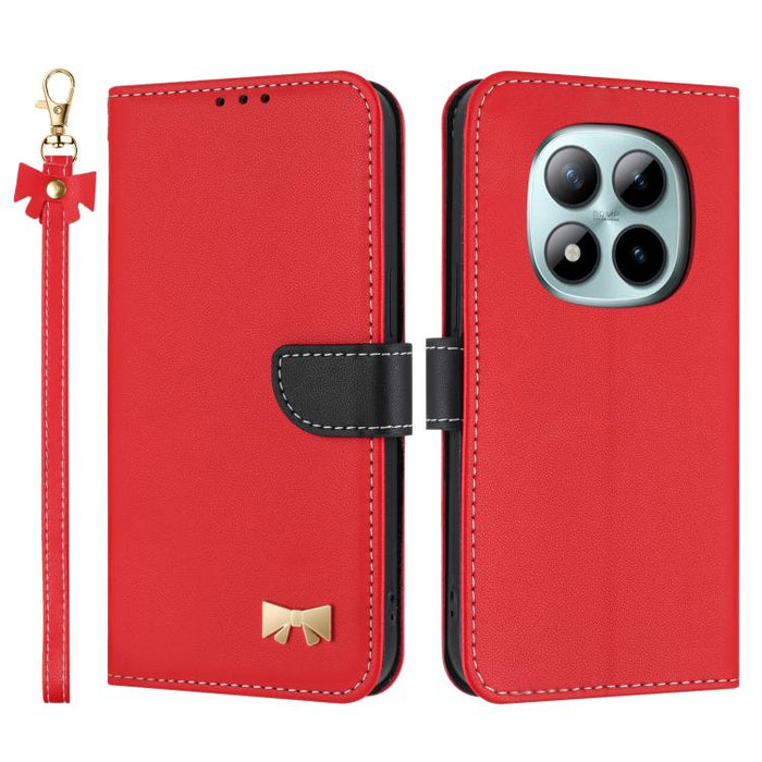 Funda de cuero con lazo metálico para teléfono con correa de mano, For Redmi 15a 5G Global, For Redmi Turbo 5 Max 5G / Poco X8 Pro Max 5G, For Redmi Turbo 5 5G / Poco X8 Pro 5G, For Redmi K90 Pro Max / Poco F8 Ultra                                     ...