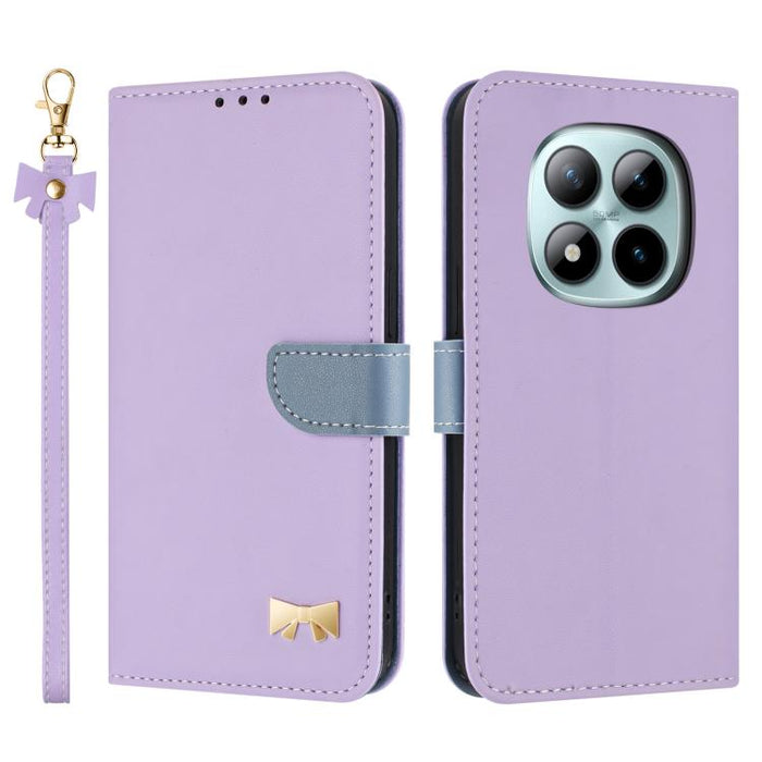 Funda de cuero con lazo metálico para teléfono con correa de mano, For Redmi 15a 5G Global, For Redmi Turbo 5 Max 5G / Poco X8 Pro Max 5G, For Redmi Turbo 5 5G / Poco X8 Pro 5G, For Redmi K90 Pro Max / Poco F8 Ultra                                     ...