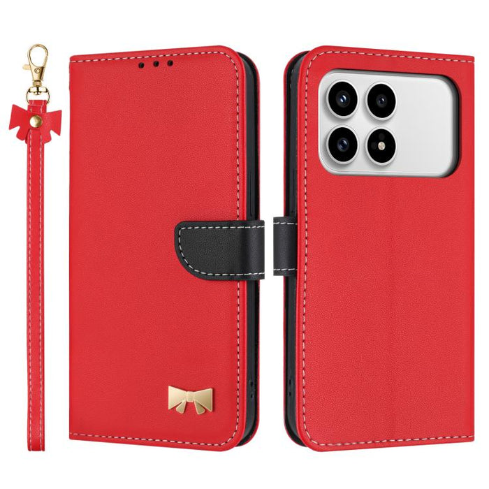 Funda de cuero con lazo metálico para teléfono con correa de mano, For Redmi 15a 5G Global, For Redmi Turbo 5 Max 5G / Poco X8 Pro Max 5G, For Redmi Turbo 5 5G / Poco X8 Pro 5G, For Redmi K90 Pro Max / Poco F8 Ultra                                     ...
