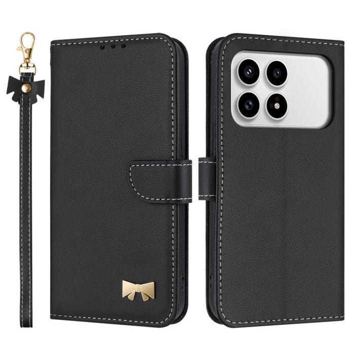 Funda de cuero con lazo metálico para teléfono con correa de mano, For Redmi 15a 5G Global, For Redmi Turbo 5 Max 5G / Poco X8 Pro Max 5G, For Redmi Turbo 5 5G / Poco X8 Pro 5G, For Redmi K90 Pro Max / Poco F8 Ultra                                     ...