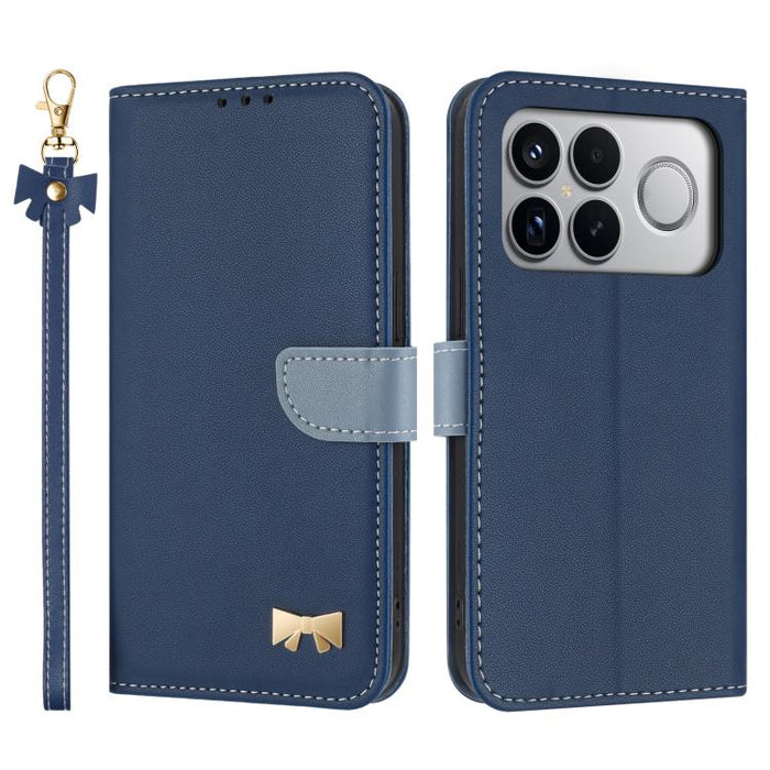 Funda de cuero con lazo metálico para teléfono con correa de mano, For Redmi 15a 5G Global, For Redmi Turbo 5 Max 5G / Poco X8 Pro Max 5G, For Redmi Turbo 5 5G / Poco X8 Pro 5G, For Redmi K90 Pro Max / Poco F8 Ultra                                     ...