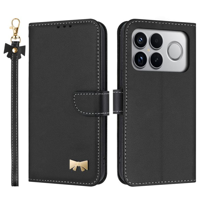Funda de cuero con lazo metálico para teléfono con correa de mano, For Redmi 15a 5G Global, For Redmi Turbo 5 Max 5G / Poco X8 Pro Max 5G, For Redmi Turbo 5 5G / Poco X8 Pro 5G, For Redmi K90 Pro Max / Poco F8 Ultra                                     ...