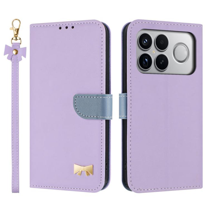 Funda de cuero con lazo metálico para teléfono con correa de mano, For Redmi 15a 5G Global, For Redmi Turbo 5 Max 5G / Poco X8 Pro Max 5G, For Redmi Turbo 5 5G / Poco X8 Pro 5G, For Redmi K90 Pro Max / Poco F8 Ultra                                     ...