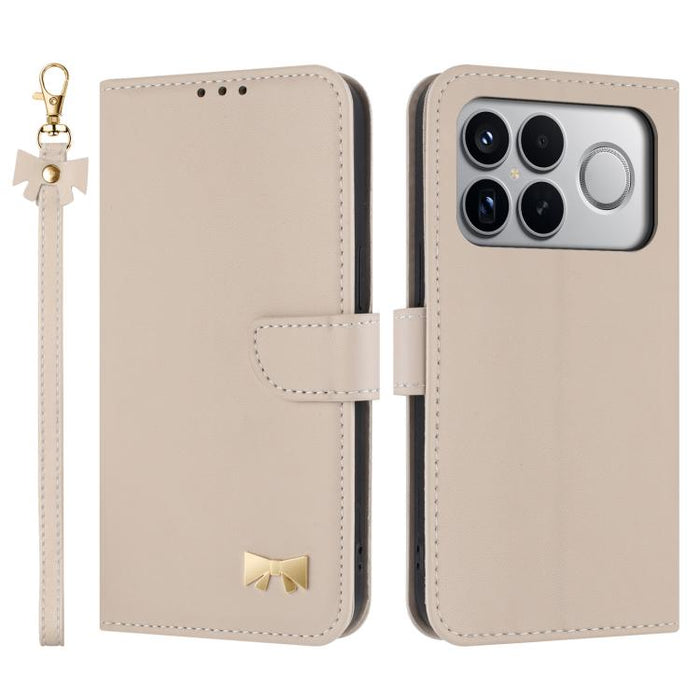 Funda de cuero con lazo metálico para teléfono con correa de mano, For Redmi 15a 5G Global, For Redmi Turbo 5 Max 5G / Poco X8 Pro Max 5G, For Redmi Turbo 5 5G / Poco X8 Pro 5G, For Redmi K90 Pro Max / Poco F8 Ultra                                     ...