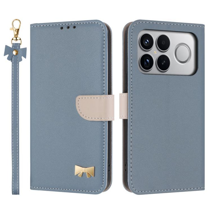 Funda de cuero con lazo metálico para teléfono con correa de mano, For Redmi 15a 5G Global, For Redmi Turbo 5 Max 5G / Poco X8 Pro Max 5G, For Redmi Turbo 5 5G / Poco X8 Pro 5G, For Redmi K90 Pro Max / Poco F8 Ultra                                     ...