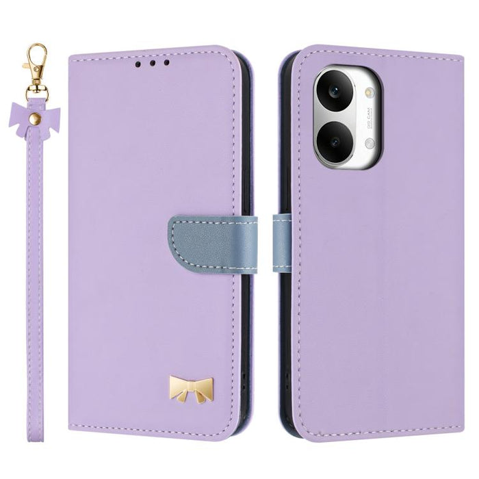Funda de cuero con lazo metálico para teléfono con correa de mano, For Redmi 15a 5G Global, For Redmi Turbo 5 Max 5G / Poco X8 Pro Max 5G, For Redmi Turbo 5 5G / Poco X8 Pro 5G, For Redmi K90 Pro Max / Poco F8 Ultra                                     ...