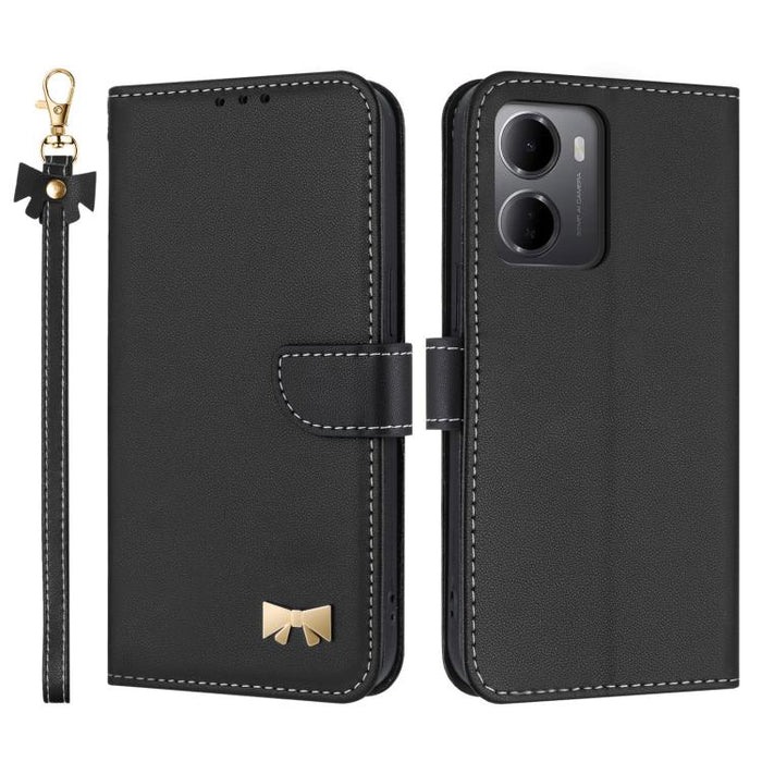 Funda de cuero con lazo metálico para teléfono con correa de mano, For Redmi 15a 5G Global, For Redmi Turbo 5 Max 5G / Poco X8 Pro Max 5G, For Redmi Turbo 5 5G / Poco X8 Pro 5G, For Redmi K90 Pro Max / Poco F8 Ultra                                     ...