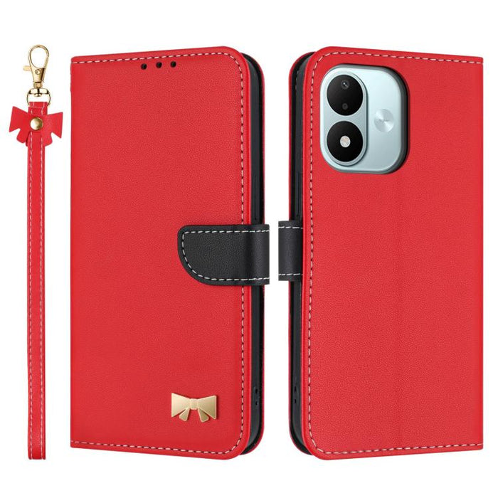 Funda de cuero con lazo metálico para teléfono con correa de mano, For Redmi 15a 5G Global, For Redmi Turbo 5 Max 5G / Poco X8 Pro Max 5G, For Redmi Turbo 5 5G / Poco X8 Pro 5G, For Redmi K90 Pro Max / Poco F8 Ultra                                     ...