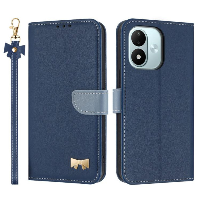 Funda de cuero con lazo metálico para teléfono con correa de mano, For Redmi 15a 5G Global, For Redmi Turbo 5 Max 5G / Poco X8 Pro Max 5G, For Redmi Turbo 5 5G / Poco X8 Pro 5G, For Redmi K90 Pro Max / Poco F8 Ultra                                     ...