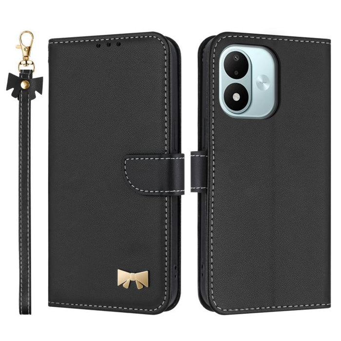 Funda de cuero con lazo metálico para teléfono con correa de mano, For Redmi 15a 5G Global, For Redmi Turbo 5 Max 5G / Poco X8 Pro Max 5G, For Redmi Turbo 5 5G / Poco X8 Pro 5G, For Redmi K90 Pro Max / Poco F8 Ultra                                     ...