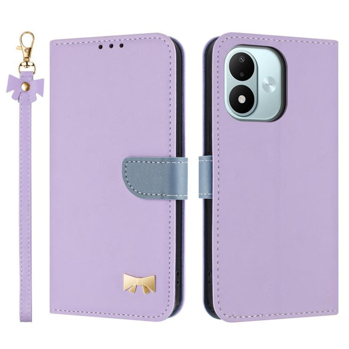 Funda de cuero con lazo metálico para teléfono con correa de mano, For Redmi 15a 5G Global, For Redmi Turbo 5 Max 5G / Poco X8 Pro Max 5G, For Redmi Turbo 5 5G / Poco X8 Pro 5G, For Redmi K90 Pro Max / Poco F8 Ultra                                     ...