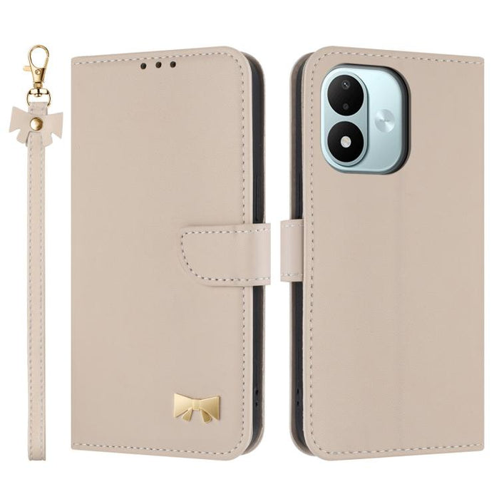 Funda de cuero con lazo metálico para teléfono con correa de mano, For Redmi 15a 5G Global, For Redmi Turbo 5 Max 5G / Poco X8 Pro Max 5G, For Redmi Turbo 5 5G / Poco X8 Pro 5G, For Redmi K90 Pro Max / Poco F8 Ultra                                     ...