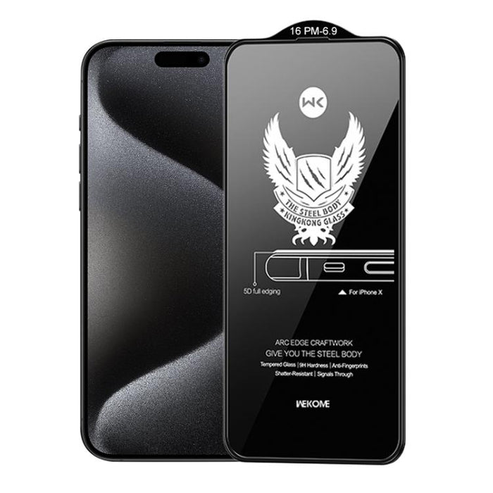 WK WTP-012 KinKong 0.25mm 9H 4D Curved Privacy Tempered Glass Film, For iPhone 16 Pro Max, For iPhone 16 Pro, For iPhone 16 Plus / 15 Plus, For iPhone 16 / 15, For iPhone 15 Pro Max, For iPhone 15 Pro, For iPhone 13 Pro Max / 14 Plus                   ...