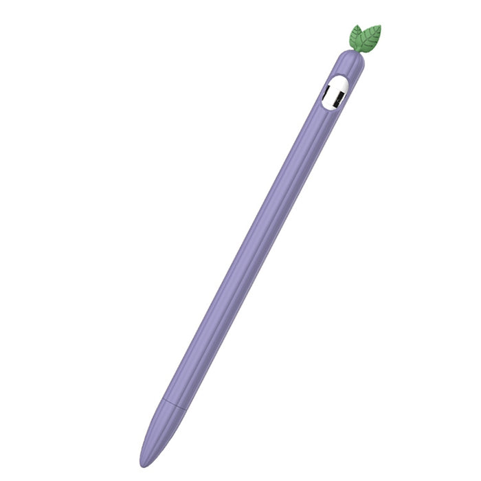 Cubierta protectora antideslizante de silicona de hoja de menta de color contrastante