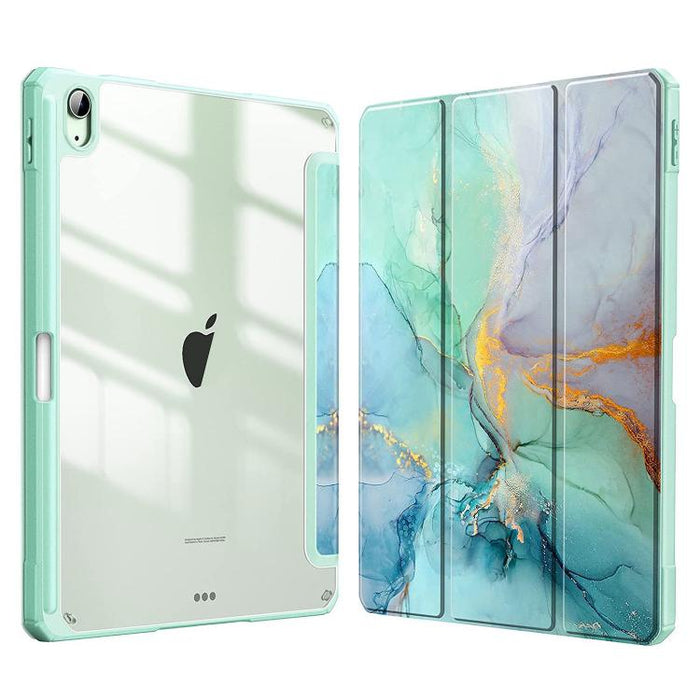 Marble Pattern Crystal Acrylic Smart Tablet Leather Case with Pen Slot, For iPad Air 13 2026 / 2025 / 2024, For iPad Air 11 2026 / 2025 / 2024, For iPad Pro 13 2025 / 2024, For iPad Pro 11 2025 / 2024, For iPad 2025 / 2022, For iPad mini 6 / mini 2024 ...