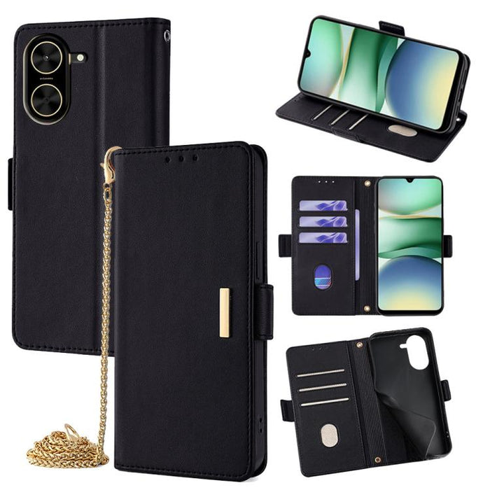 Funda de cuero para teléfono con cadena cruzada, For Redmi A7 Pro 4G / 5G 171mm / Poco C85x, For Redmi Turbo 5 Max / Poco X8 Pro Max 5G, For Redmi Turbo 5 / Poco X8 Pro 5G, For Redmi K90 Pro Max / Poco F8 Ultra, For Redmi K90 / Poco F8 Pro             ...