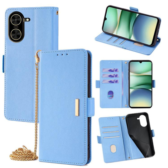 Funda de cuero para teléfono con cadena cruzada, For Redmi A7 Pro 4G / 5G 171mm / Poco C85x, For Redmi Turbo 5 Max / Poco X8 Pro Max 5G, For Redmi Turbo 5 / Poco X8 Pro 5G, For Redmi K90 Pro Max / Poco F8 Ultra, For Redmi K90 / Poco F8 Pro             ...