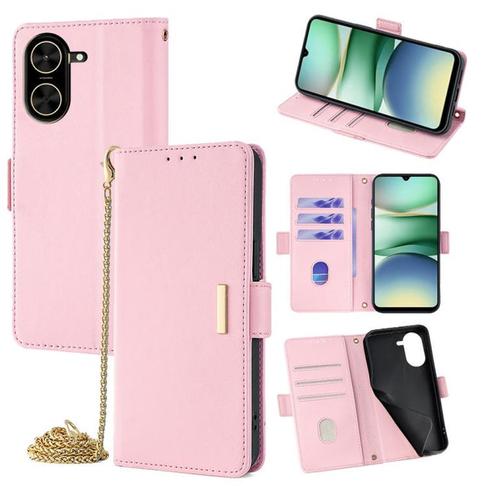 Funda de cuero para teléfono con cadena cruzada, For Redmi A7 Pro 4G / 5G 171mm / Poco C85x, For Redmi Turbo 5 Max / Poco X8 Pro Max 5G, For Redmi Turbo 5 / Poco X8 Pro 5G, For Redmi K90 Pro Max / Poco F8 Ultra, For Redmi K90 / Poco F8 Pro             ...