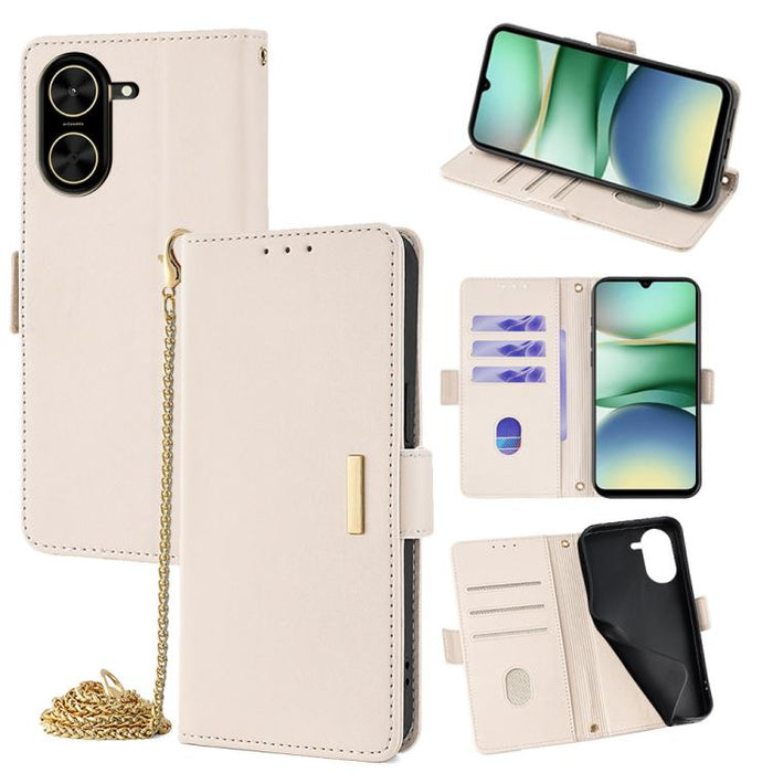 Funda de cuero para teléfono con cadena cruzada, For Redmi A7 Pro 4G / 5G 171mm / Poco C85x, For Redmi Turbo 5 Max / Poco X8 Pro Max 5G, For Redmi Turbo 5 / Poco X8 Pro 5G, For Redmi K90 Pro Max / Poco F8 Ultra, For Redmi K90 / Poco F8 Pro             ...