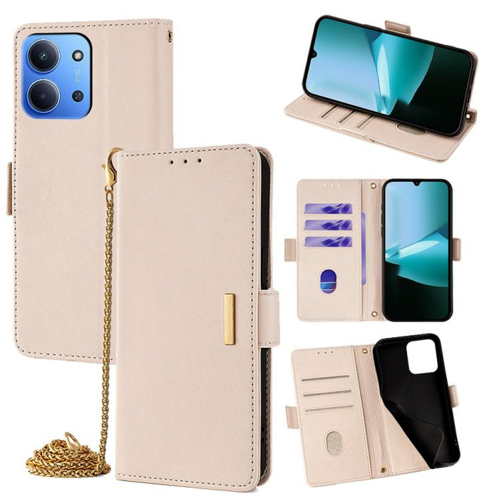 Funda de cuero para teléfono con cadena cruzada, For Redmi A7 Pro 4G / 5G 171mm / Poco C85x, For Redmi Turbo 5 Max / Poco X8 Pro Max 5G, For Redmi Turbo 5 / Poco X8 Pro 5G, For Redmi K90 Pro Max / Poco F8 Ultra, For Redmi K90 / Poco F8 Pro             ...