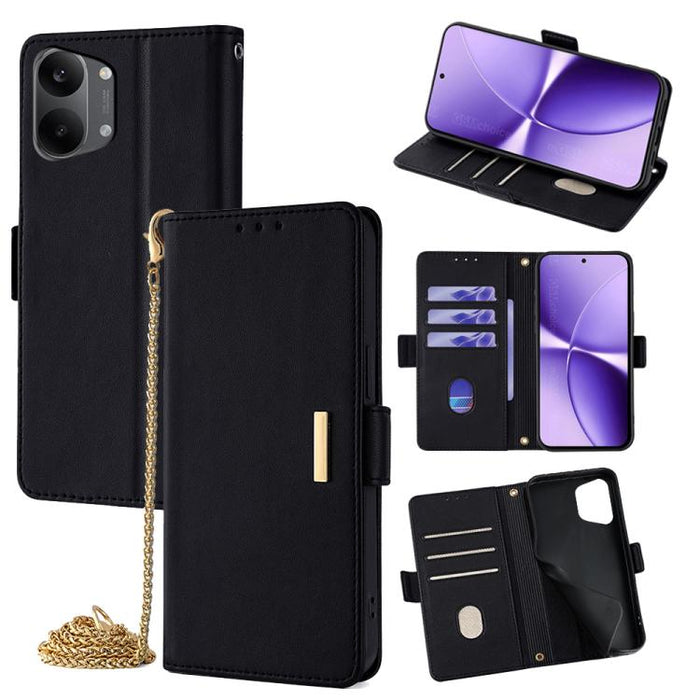 Funda de cuero para teléfono con cadena cruzada, For Redmi A7 Pro 4G / 5G 171mm / Poco C85x, For Redmi Turbo 5 Max / Poco X8 Pro Max 5G, For Redmi Turbo 5 / Poco X8 Pro 5G, For Redmi K90 Pro Max / Poco F8 Ultra, For Redmi K90 / Poco F8 Pro             ...