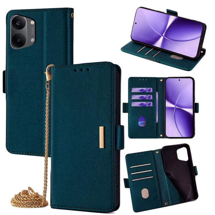 Funda de cuero para teléfono con cadena cruzada, For Redmi A7 Pro 4G / 5G 171mm / Poco C85x, For Redmi Turbo 5 Max / Poco X8 Pro Max 5G, For Redmi Turbo 5 / Poco X8 Pro 5G, For Redmi K90 Pro Max / Poco F8 Ultra, For Redmi K90 / Poco F8 Pro             ...