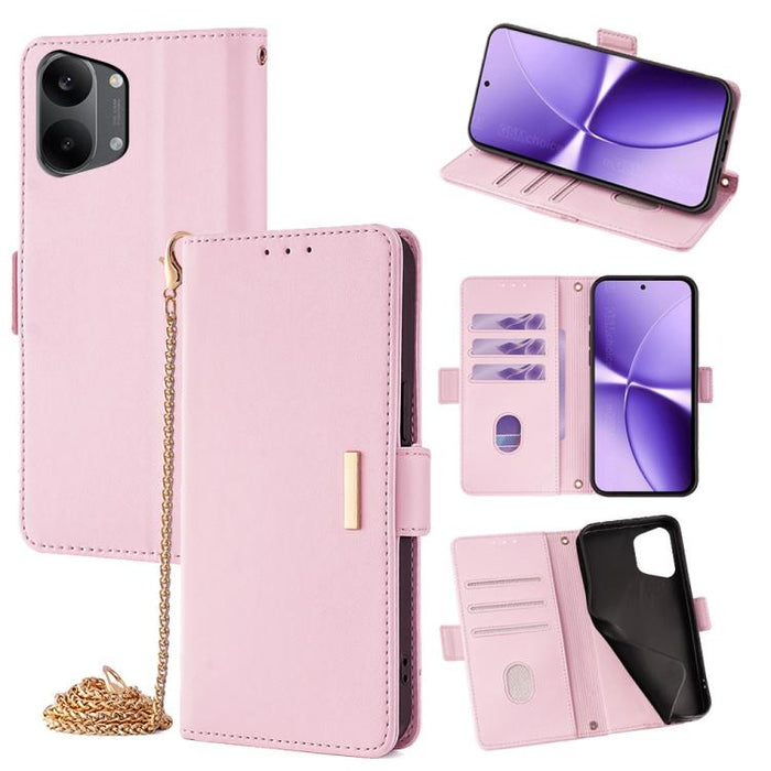 Funda de cuero para teléfono con cadena cruzada, For Redmi A7 Pro 4G / 5G 171mm / Poco C85x, For Redmi Turbo 5 Max / Poco X8 Pro Max 5G, For Redmi Turbo 5 / Poco X8 Pro 5G, For Redmi K90 Pro Max / Poco F8 Ultra, For Redmi K90 / Poco F8 Pro             ...