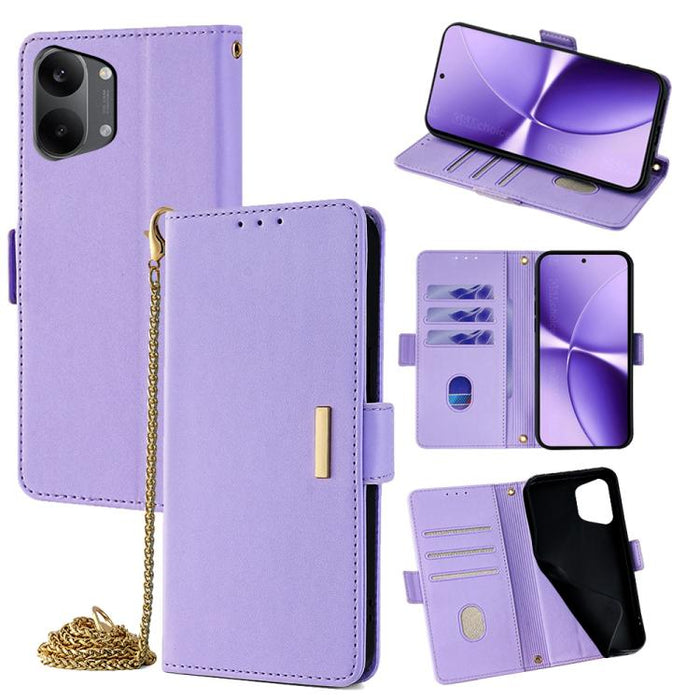 Funda de cuero para teléfono con cadena cruzada, For Redmi A7 Pro 4G / 5G 171mm / Poco C85x, For Redmi Turbo 5 Max / Poco X8 Pro Max 5G, For Redmi Turbo 5 / Poco X8 Pro 5G, For Redmi K90 Pro Max / Poco F8 Ultra, For Redmi K90 / Poco F8 Pro             ...