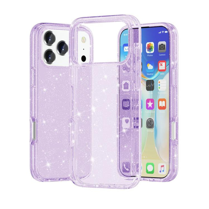Shockproof Terminator Glitter Powder Phone Case, For iPhone 17 Pro Max, For iPhone 17 Pro, For iPhone 17, For iPhone Air