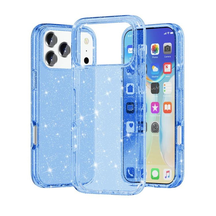 Shockproof Terminator Glitter Powder Phone Case, For iPhone 17 Pro Max, For iPhone 17 Pro, For iPhone 17, For iPhone Air