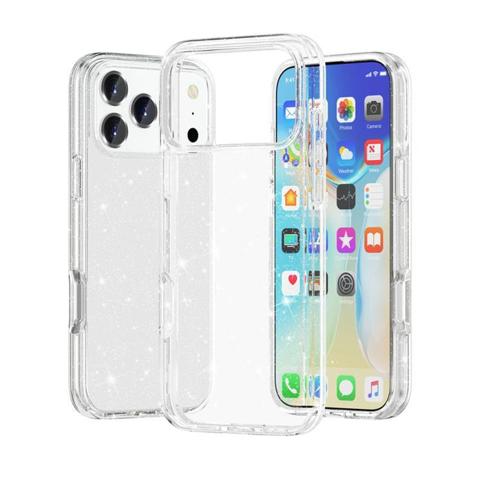 Shockproof Terminator Glitter Powder Phone Case, For iPhone 17 Pro Max, For iPhone 17 Pro, For iPhone 17, For iPhone Air