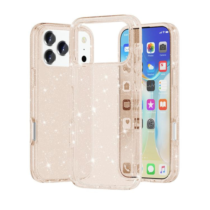 Shockproof Terminator Glitter Powder Phone Case, For iPhone 17 Pro Max, For iPhone 17 Pro, For iPhone 17, For iPhone Air