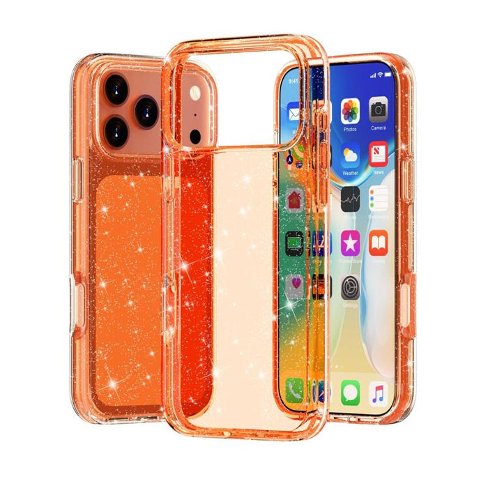 Shockproof Terminator Glitter Powder Phone Case, For iPhone 17 Pro Max, For iPhone 17 Pro, For iPhone 17, For iPhone Air