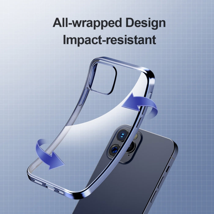Estuche protector de TPU electrochapado a prueba de golpes ROCK