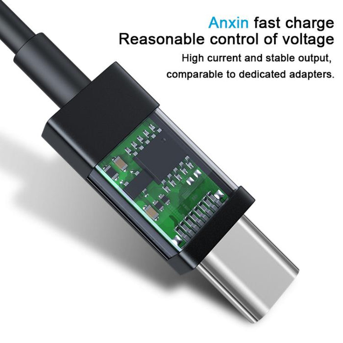 QianLi Adaptive Notebook Power Cable, T Head to Type-C, L Head to Type-C, Type-C