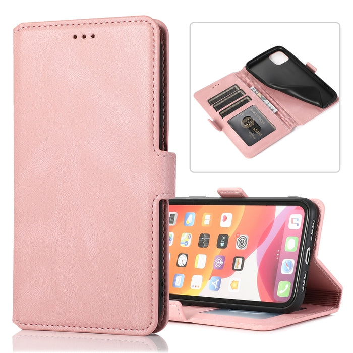 Cierre de cierre magnético retro Estuche de cuero con tapa horizontal con soporte y ranuras para tarjetas y marco de fotos y billetera, For iPhone 6, For iPhone 6 Plus, For iPhone SE 2022 / SE 2020 / 8 / 7, For iPhone 8 Plus / 7 Plus, For iPhone 11    ...