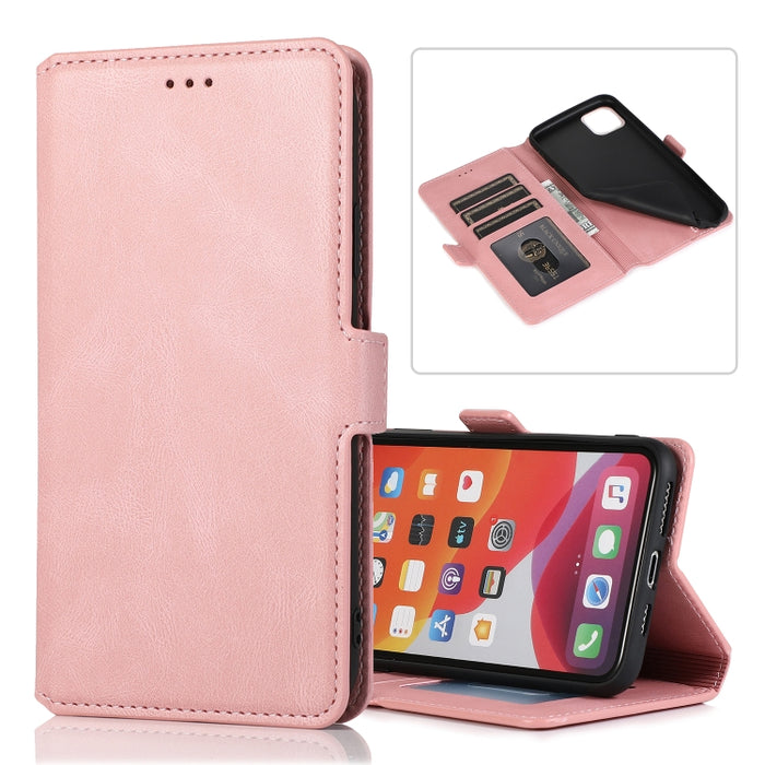 Cierre de cierre magnético retro Estuche de cuero con tapa horizontal con soporte y ranuras para tarjetas y marco de fotos y billetera, For iPhone 6, For iPhone 6 Plus, For iPhone SE 2022 / SE 2020 / 8 / 7, For iPhone 8 Plus / 7 Plus, For iPhone 11    ...