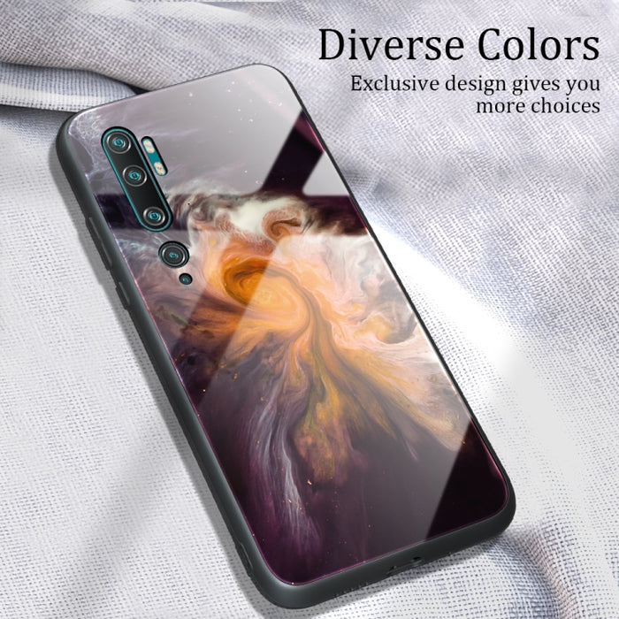 Estuche protector de vidrio con patrón de mármol, For Xiaomi Mi Note 10, For Xiaomi Mi CC9 / A3 Lite, For Xiaomi Redmi 9A, For Xiaomi Redmi K20 / K20 Pro / Mi 9T, For Xiaomi Redmi Note 9, For Xiaomi Redmi Note 9S / Note 9 Pro, For Xiaomi Redmi Note 8 P...