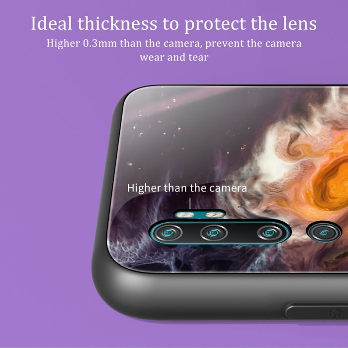 Estuche protector de vidrio con patrón de mármol, For Xiaomi Mi Note 10, For Xiaomi Mi CC9 / A3 Lite, For Xiaomi Redmi 9A, For Xiaomi Redmi K20 / K20 Pro / Mi 9T, For Xiaomi Redmi Note 9, For Xiaomi Redmi Note 9S / Note 9 Pro, For Xiaomi Redmi Note 8 P...