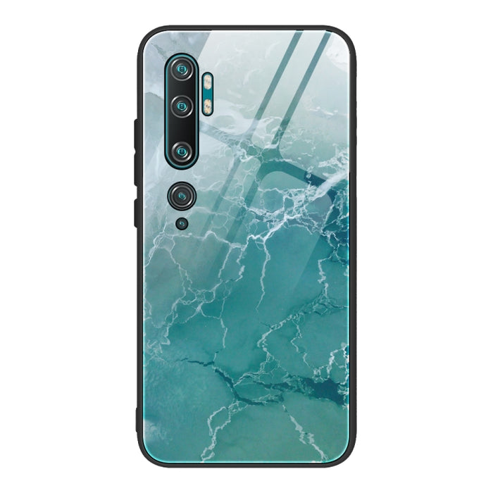 Estuche protector de vidrio con patrón de mármol, For Xiaomi Mi Note 10, For Xiaomi Mi CC9 / A3 Lite, For Xiaomi Redmi 9A, For Xiaomi Redmi K20 / K20 Pro / Mi 9T, For Xiaomi Redmi Note 9, For Xiaomi Redmi Note 9S / Note 9 Pro, For Xiaomi Redmi Note 8 P...