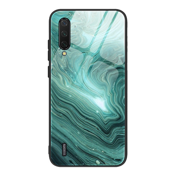 Estuche protector de vidrio con patrón de mármol, For Xiaomi Mi Note 10, For Xiaomi Mi CC9 / A3 Lite, For Xiaomi Redmi 9A, For Xiaomi Redmi K20 / K20 Pro / Mi 9T, For Xiaomi Redmi Note 9, For Xiaomi Redmi Note 9S / Note 9 Pro, For Xiaomi Redmi Note 8 P...