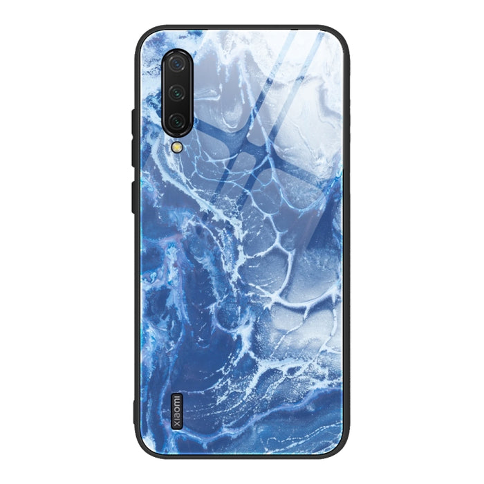 Estuche protector de vidrio con patrón de mármol, For Xiaomi Mi Note 10, For Xiaomi Mi CC9 / A3 Lite, For Xiaomi Redmi 9A, For Xiaomi Redmi K20 / K20 Pro / Mi 9T, For Xiaomi Redmi Note 9, For Xiaomi Redmi Note 9S / Note 9 Pro, For Xiaomi Redmi Note 8 P...