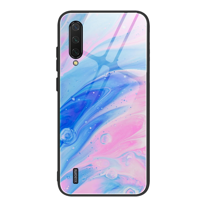 Estuche protector de vidrio con patrón de mármol, For Xiaomi Mi Note 10, For Xiaomi Mi CC9 / A3 Lite, For Xiaomi Redmi 9A, For Xiaomi Redmi K20 / K20 Pro / Mi 9T, For Xiaomi Redmi Note 9, For Xiaomi Redmi Note 9S / Note 9 Pro, For Xiaomi Redmi Note 8 P...
