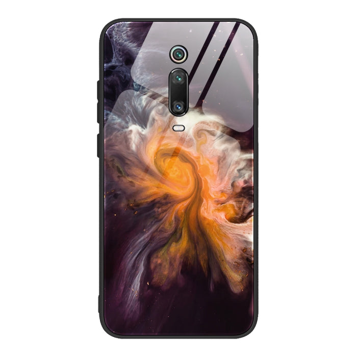 Estuche protector de vidrio con patrón de mármol, For Xiaomi Mi Note 10, For Xiaomi Mi CC9 / A3 Lite, For Xiaomi Redmi 9A, For Xiaomi Redmi K20 / K20 Pro / Mi 9T, For Xiaomi Redmi Note 9, For Xiaomi Redmi Note 9S / Note 9 Pro, For Xiaomi Redmi Note 8 P...