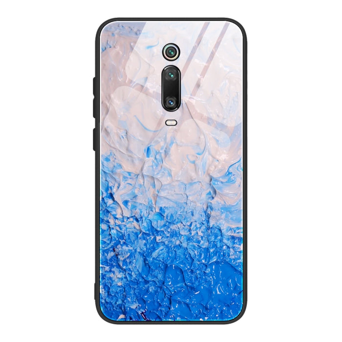 Estuche protector de vidrio con patrón de mármol, For Xiaomi Mi Note 10, For Xiaomi Mi CC9 / A3 Lite, For Xiaomi Redmi 9A, For Xiaomi Redmi K20 / K20 Pro / Mi 9T, For Xiaomi Redmi Note 9, For Xiaomi Redmi Note 9S / Note 9 Pro, For Xiaomi Redmi Note 8 P...
